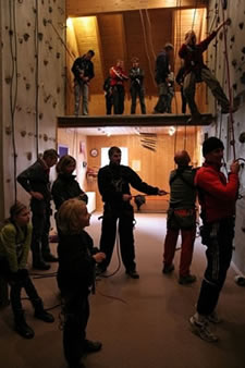 Anf&auml;nger klettern